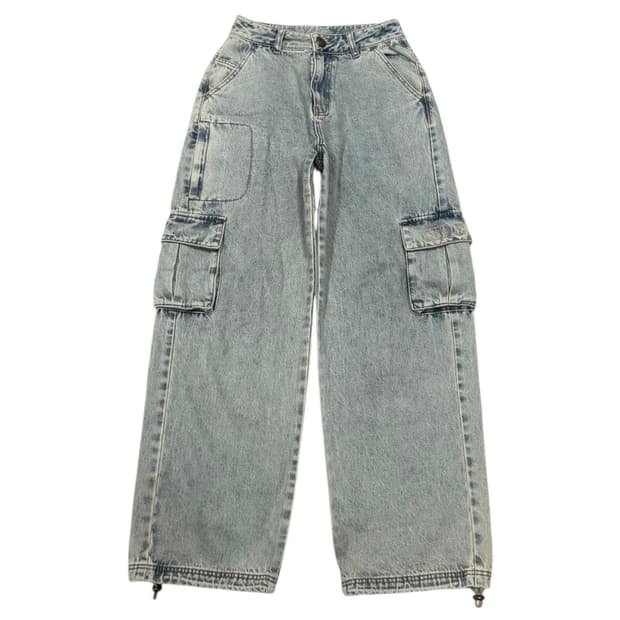 스컬프터 카고팬츠 vintage green