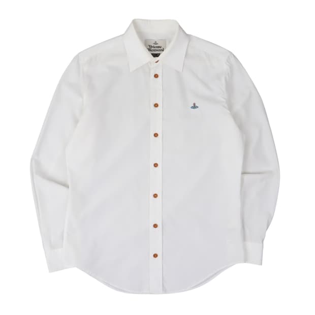 비비안웨스트우드 orb 화이트 셔츠