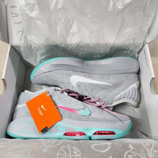 나이키 GT허슬3 EP 농구화 플래티넘 틴트 285사이즈