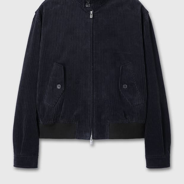 토니웩 코듀로이 해링턴자켓 네이비 xl