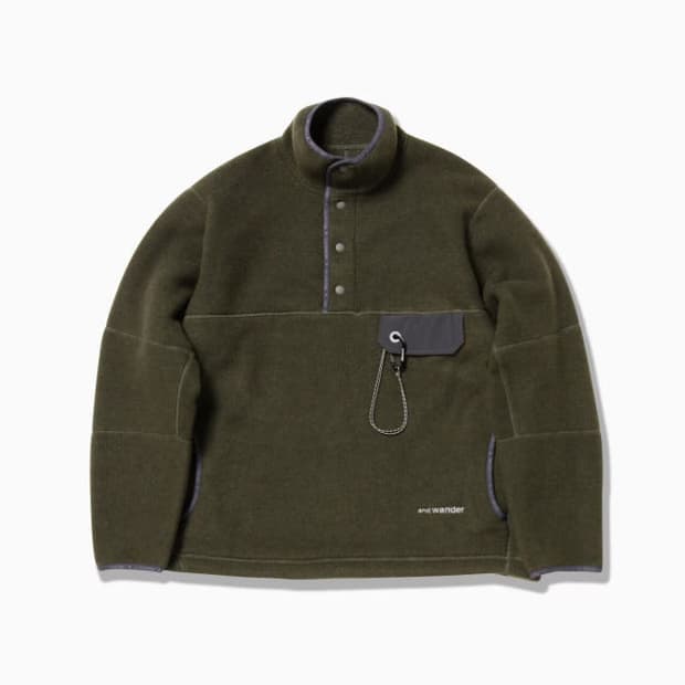 앤드원더 울 후리스 ws