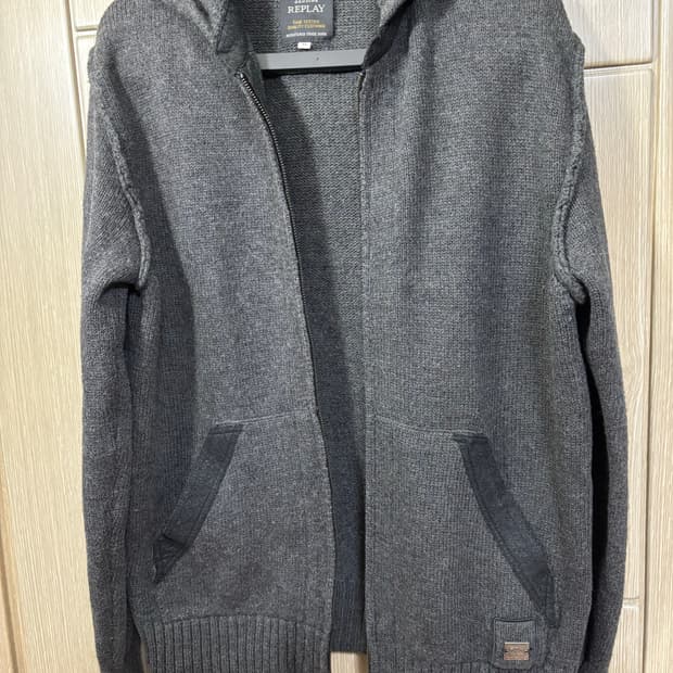 Replay 지퍼 후드집업