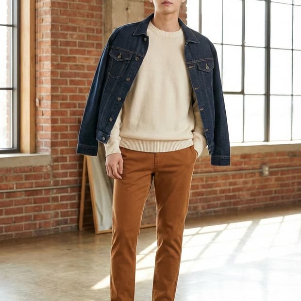 PS 폴스미스 카멜 브라운 치노 팬츠