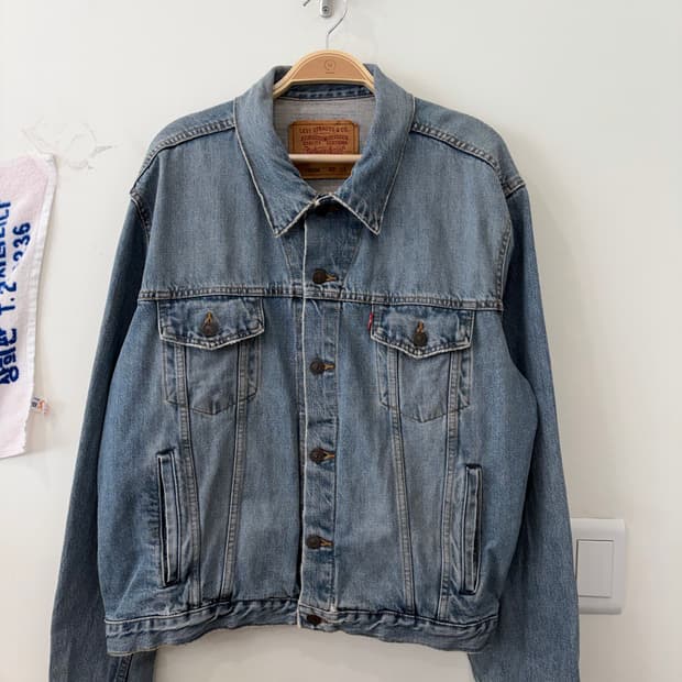243. 리바이스 데님자켓 청자켓 빈티지