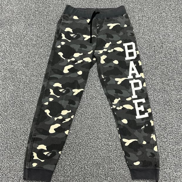 베이프 카모 조거팬츠 바지 