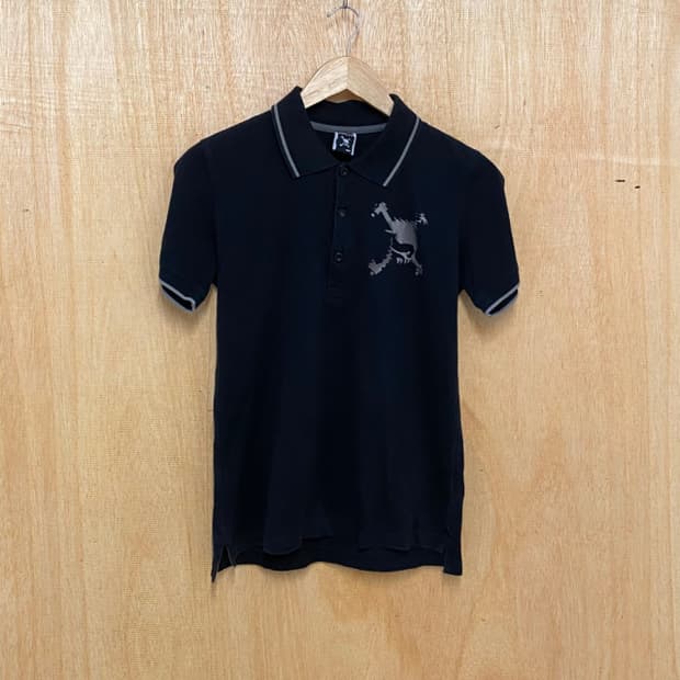 OAKLEY skull collar t-shirt 오클리 스컬 카라티