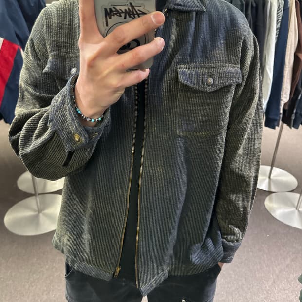 L)JUBAIN 빈티지 코듀로이 셔츠 집업 자켓