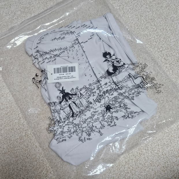 플레어업 레이어드 뷔스티에 롱슬리브 [클라우드 화이트]