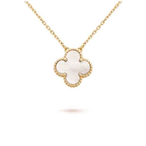 (퀄레전드) 반클리프 앤 아펠 화이트골드 목걸이 (배송비포함)