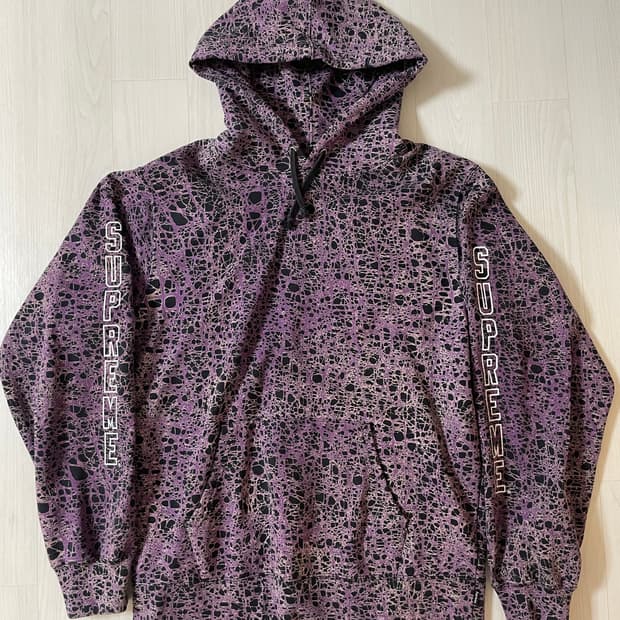 슈프림 마블 후드