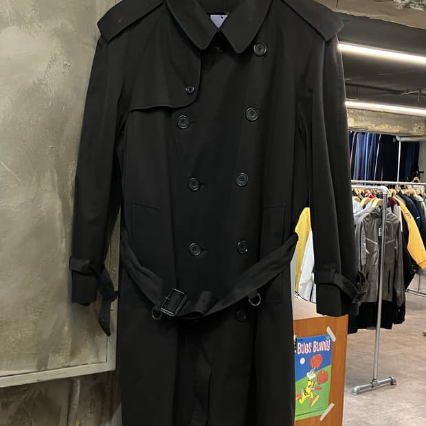 닥스 롱 프렌치코트 블랙브라운  #csz2511 