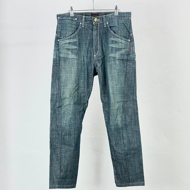 리바이스 엔지니어드 00s 중청 워시드 데님 팬츠