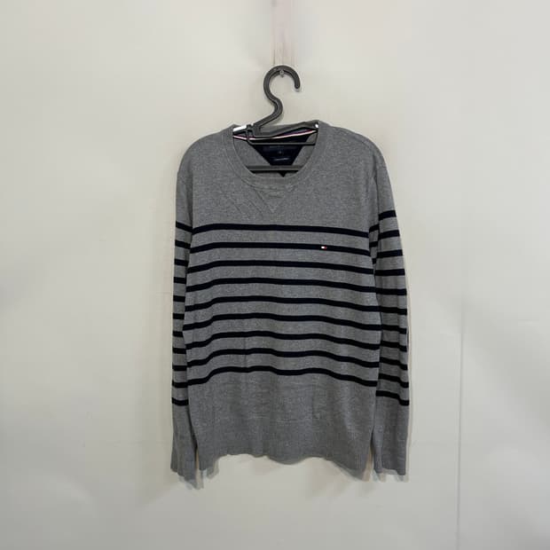 타미힐피거 남성 코튼 캐시미어 니트 100 M