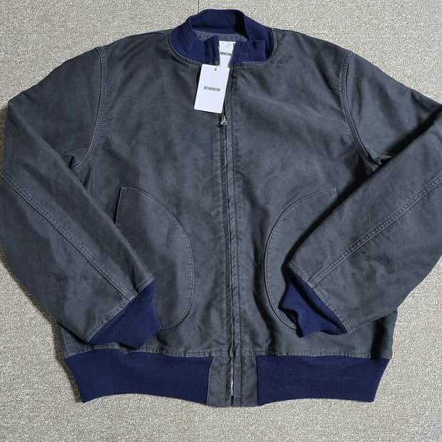 바우와우 BOWWOW USN DECK ZIP JACKET AGED 덱자켓