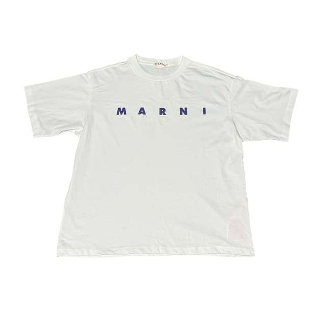 23SS 마르니 로고 프린트 반팔 티셔츠