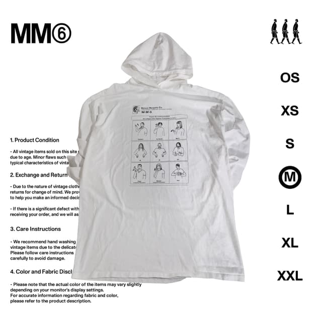 MM6 원피스 후드티 M사이즈