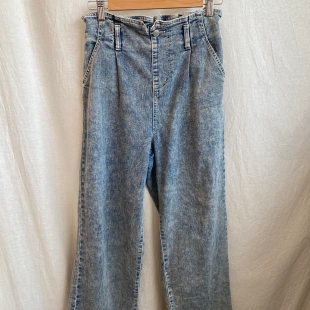 빈티지 아이싱 데님밴딩팬츠(M)