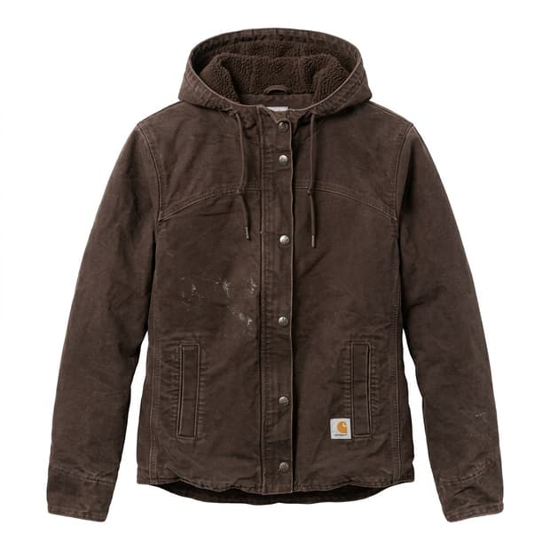칼하트 후드 워크 자켓 브라운 XS