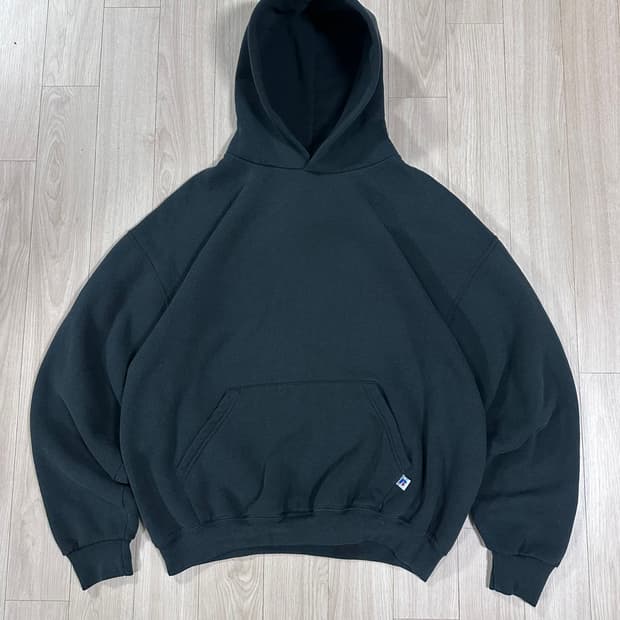 러셀 후드티 블랙 XL