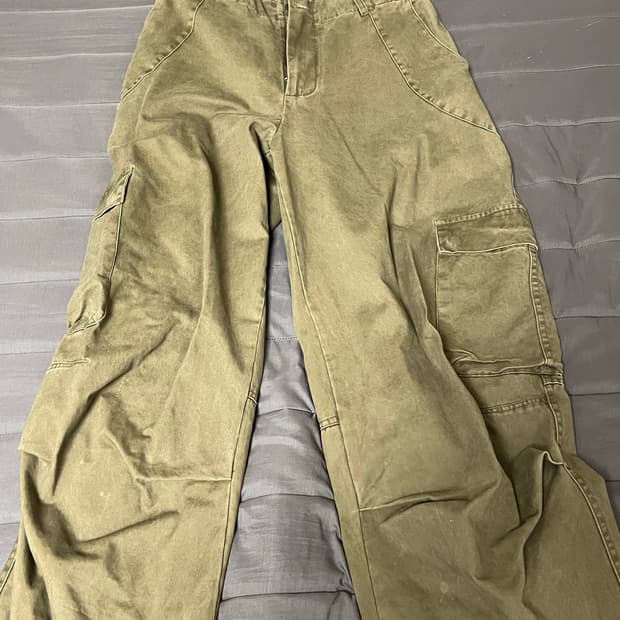 노운 워시드 카고팬츠 0사이즈