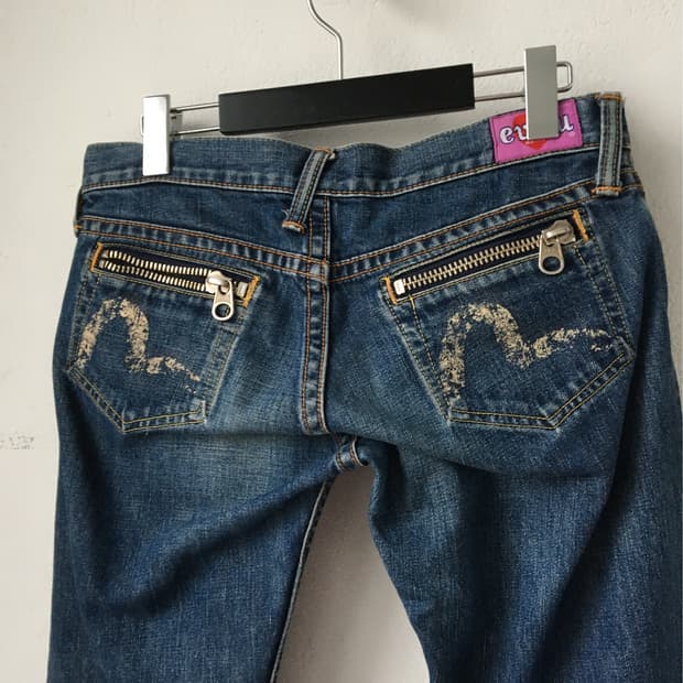 Evisu denim pants