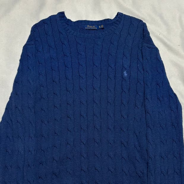 XL 폴로랄프로렌 케이블 니트
