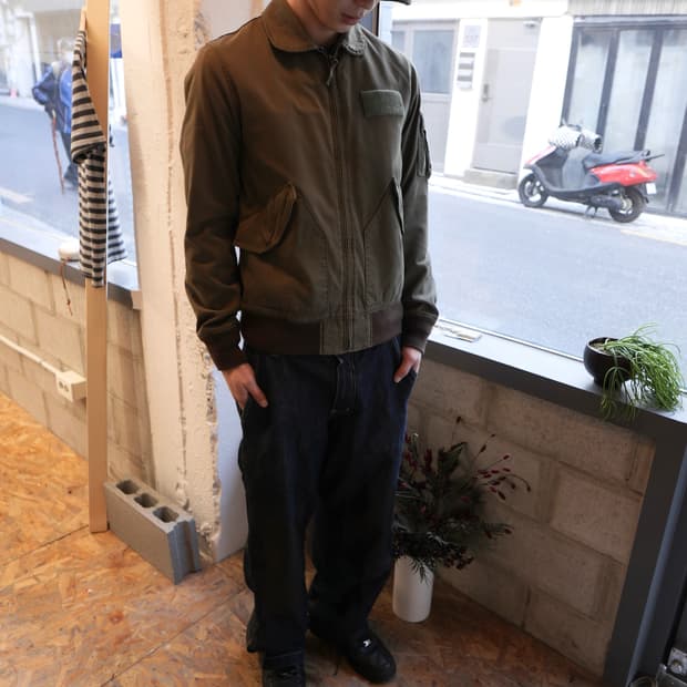 히스테릭 글래머 블루종 자켓