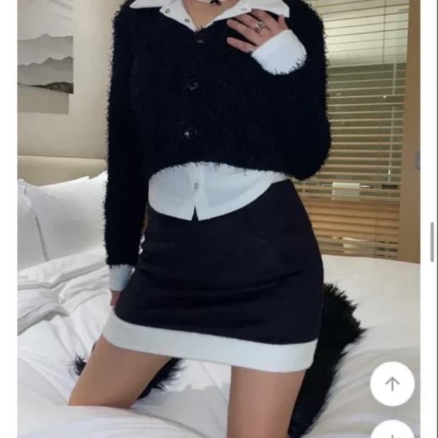 [softie] 가디건+셔츠 set 