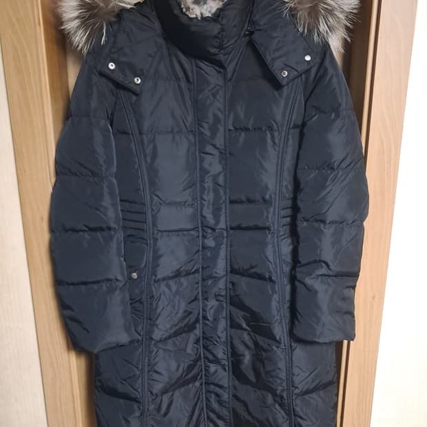 헤지스 폭스퍼 롱패딩 85