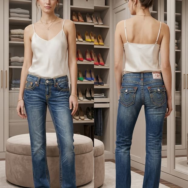 트루릴리젼 청바지 28사이즈