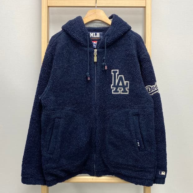 mlb LA다저스 뽀글이 누빔점퍼