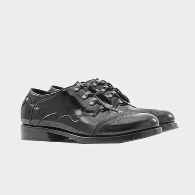 [42]유스 인 발라클라바 레더 더비 슈즈