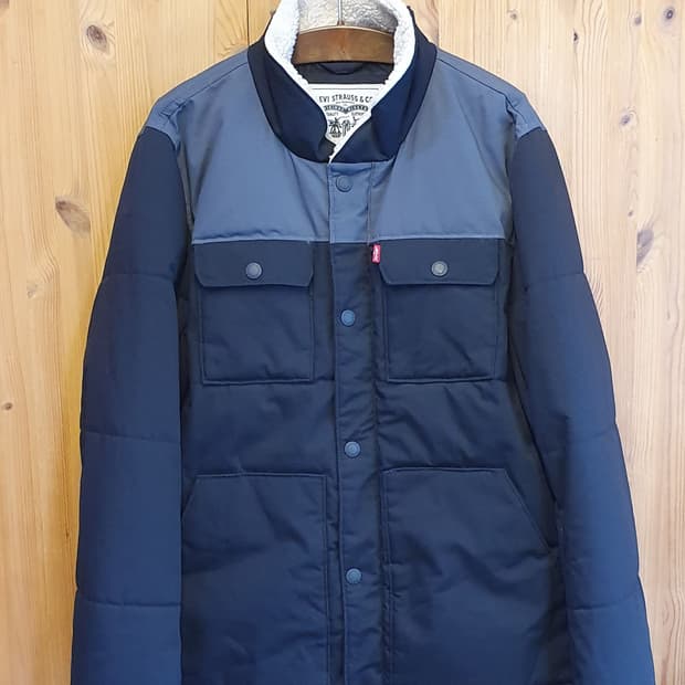 (새상품)95.리바이스 세르파 패딩점퍼