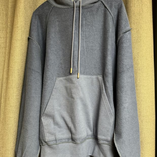 name. 20ss 후드 블루그레이