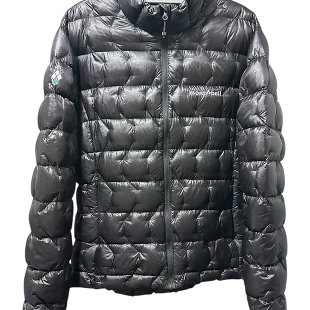 몽벨 ex1000 헥사 패딩 블랙빈 m