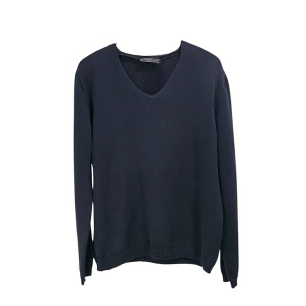 prada v neck knit