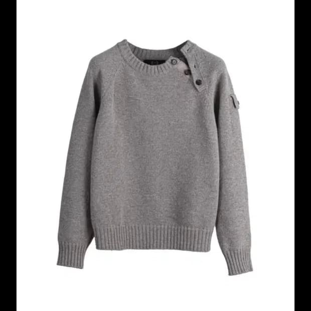 포그서비스 밀리터리 헨리넥 니트 베이지 2사이즈 구합니다ㅜ