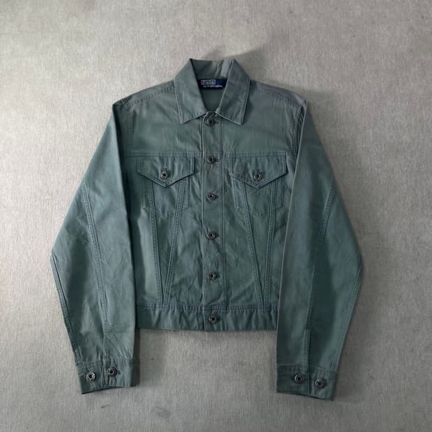 W 95 폴로랄프로렌 코튼 트러커 자켓