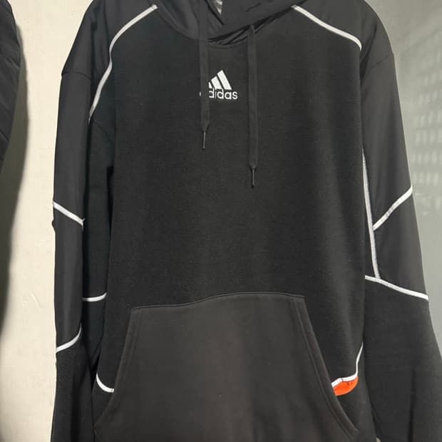 아디다스 후리스 후드티