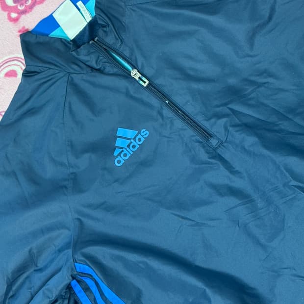 빈티지 아디다스 아노락 웜업 바람막이 윈드브레이커