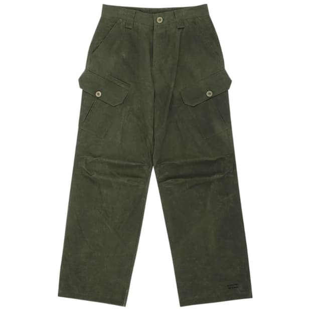 노우웨이브 코튼 왁스 빅 포켓 카고 팬츠 KNP017m(KHAKI)