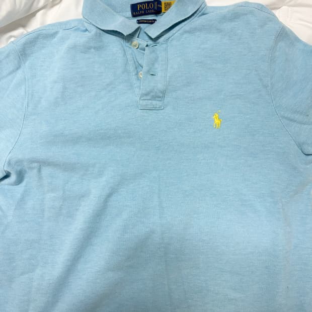 (오늘만 이 가격💗)폴로 pk 반팔 스카이블루