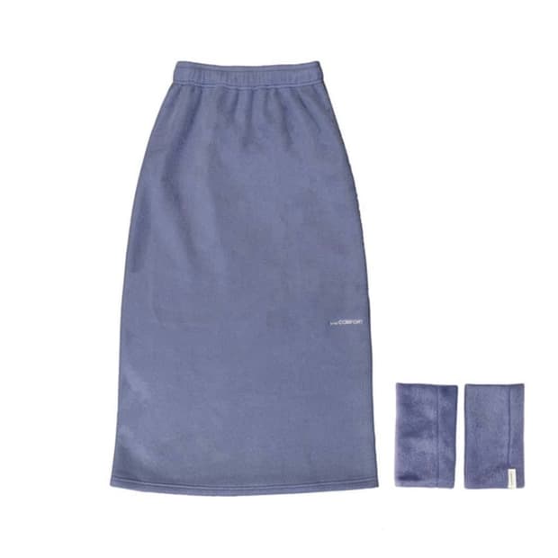 JICHOI FLEECE LONG SKRIT with LEG WARMER