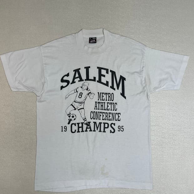 90s 빈티지 Salem 축구 티셔츠 L사이즈
