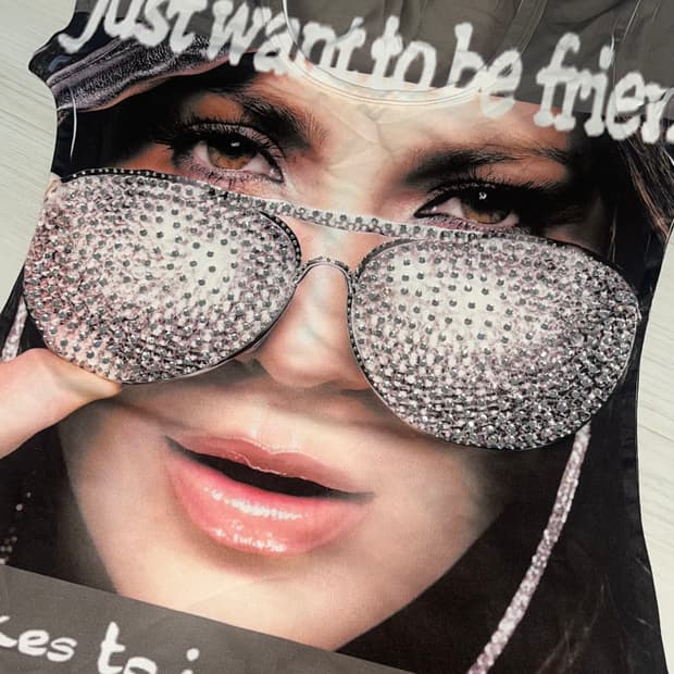 개이쁜 큐빅 딱붙반팔