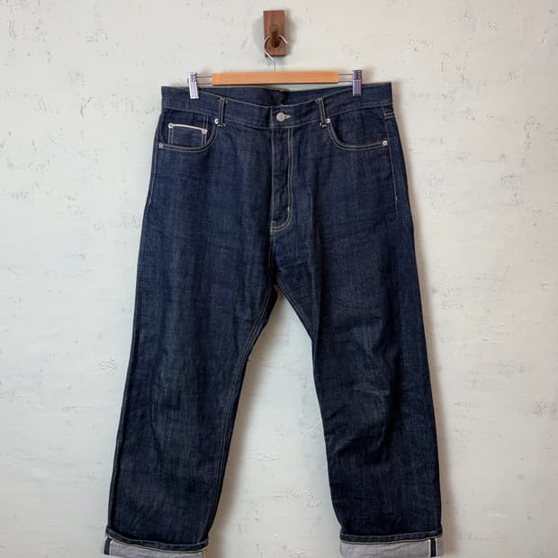 유니폼브릿지 데님 셀비지 팬츠