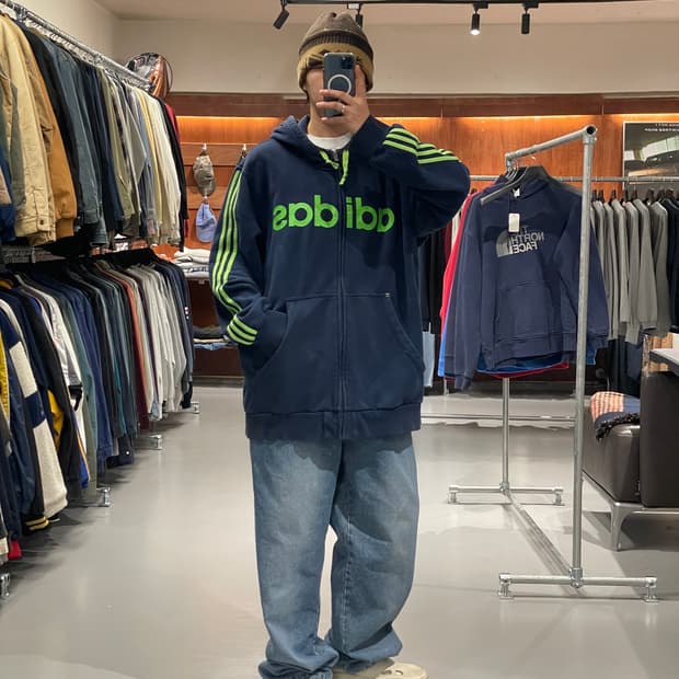 아디다스 후드 집업  