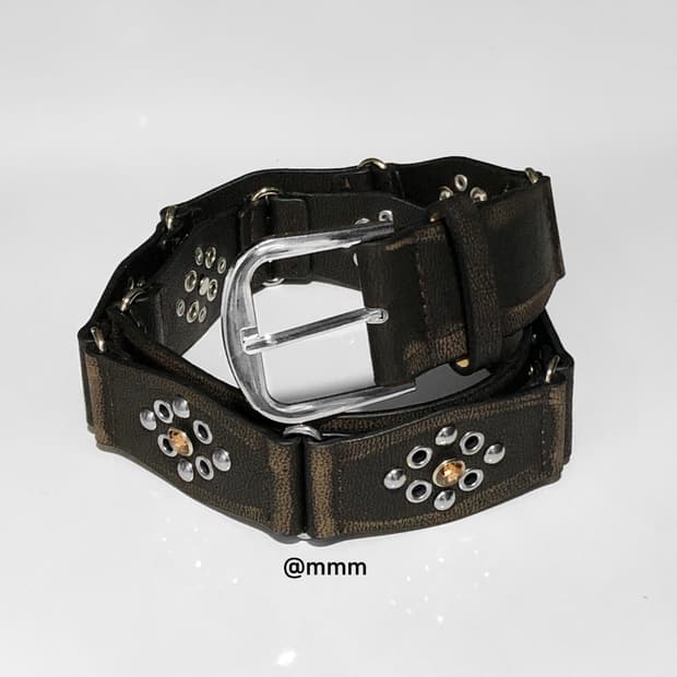 [Unisex] 잼스톤2 빈티지 웨스턴 벨트