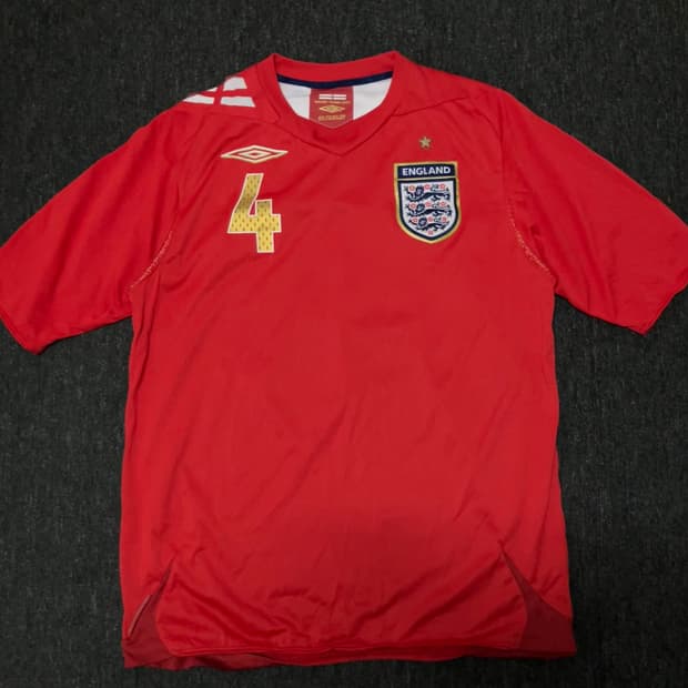 엄브로 06-08 잉글랜드 국대 유니폼 제라드