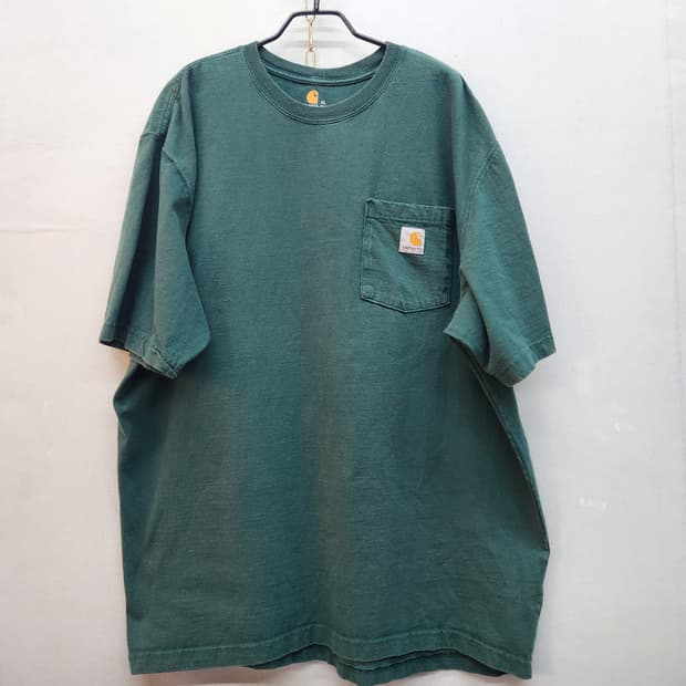 칼하트 로고 원포켓 반팔티  2XL